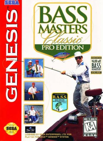 Cover Bass Masters Classic Pro Edition for Genesis - Mega Drive